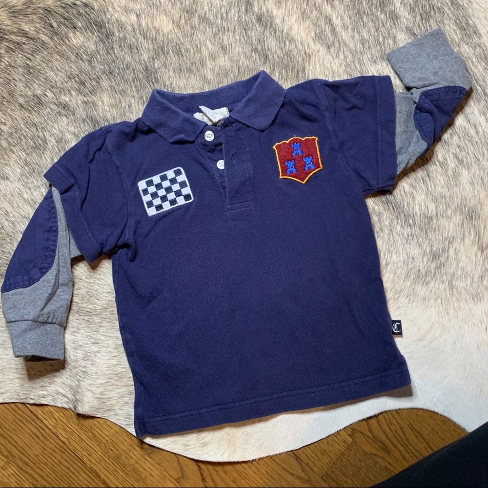 City College USA by Wes and Willy LS tee